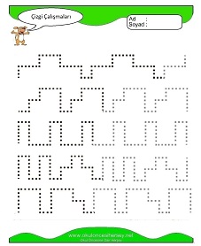 Çizgi Çalışma Sayfaları